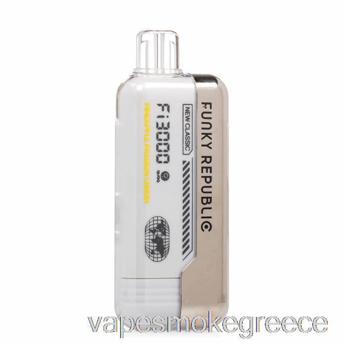 Vape Greece Funky Republic Fi3000 ανανά πάθος λεμόνι μιας χρήσης